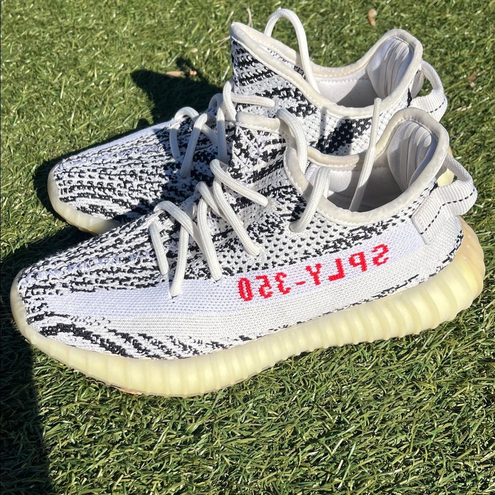 Adidas Yeezy Boost 350 V2 in Black and White